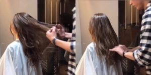 ワックスの付け方２